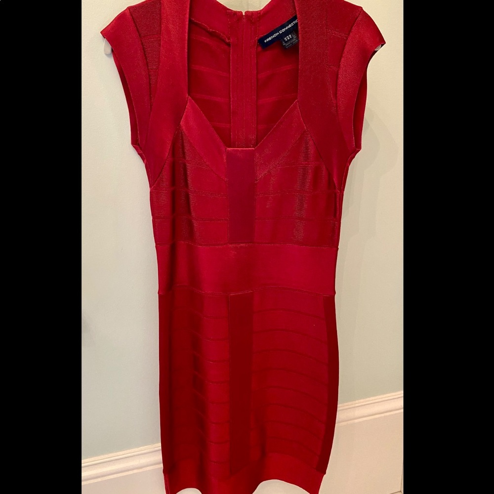 French Connection Red Dress